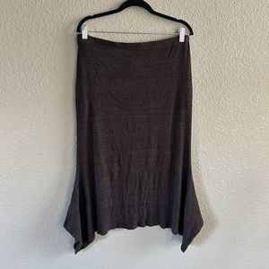 Dolan Left Coast Anthropologie Skirt Brown Flared Pull On Academia preppy large